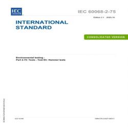 IEC 60068-2-75 Ed. 2.1 en:2025