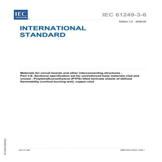 IEC 61249-3-6 Ed. 1.0 en:2026