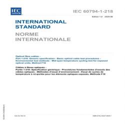 IEC 60794-1-218 Ed. 1.0 b:2025