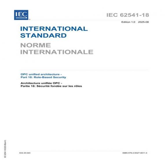 IEC 62541-18 Ed. 1.0 b:2025