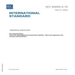IEC 60695-2-10 Ed. 4.0 en:2026