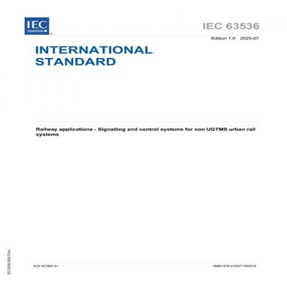 IEC 63536 Ed. 1.0 en:2025