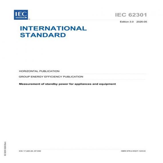 IEC 62301 Ed. 3.0 en:2026