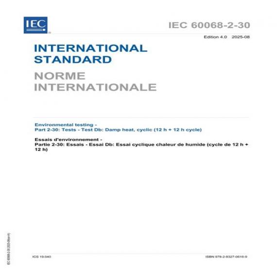 IEC 60068-2-30 Ed. 4.0 b:2025
