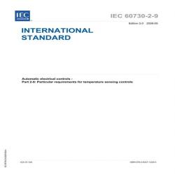 IEC 60730-2-9 Ed. 5.0 en:2026