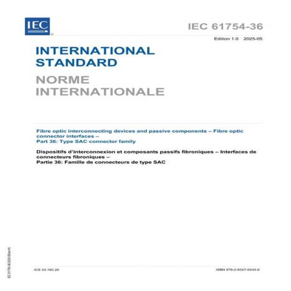IEC 61754-36 Ed. 1.0 b:2025