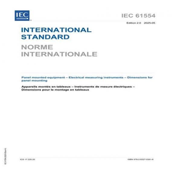 IEC 61554 Ed. 2.0 b:2025