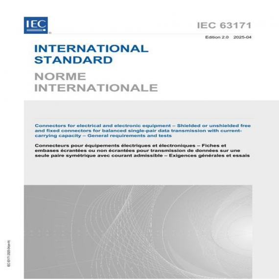 IEC 63171 Ed. 2.0 b:2025