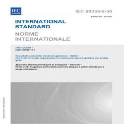 IEC 60335-2-38 Amd.1 Ed. 6.0 b:2025